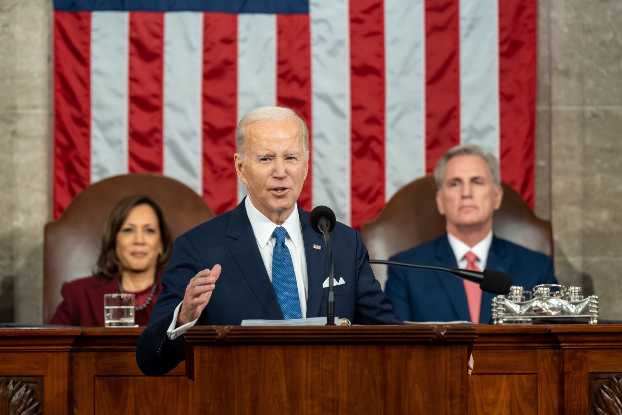 Joe Biden Giving Speech